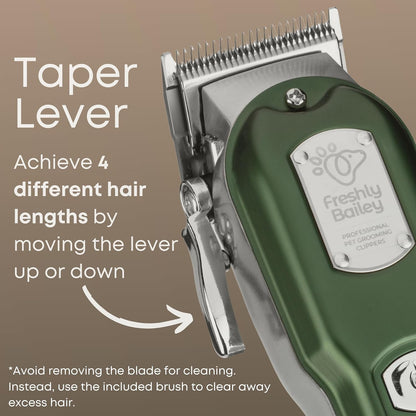 Cat Clippers for Matted Hair - Low Noise Trimmer for Long Hair Cats