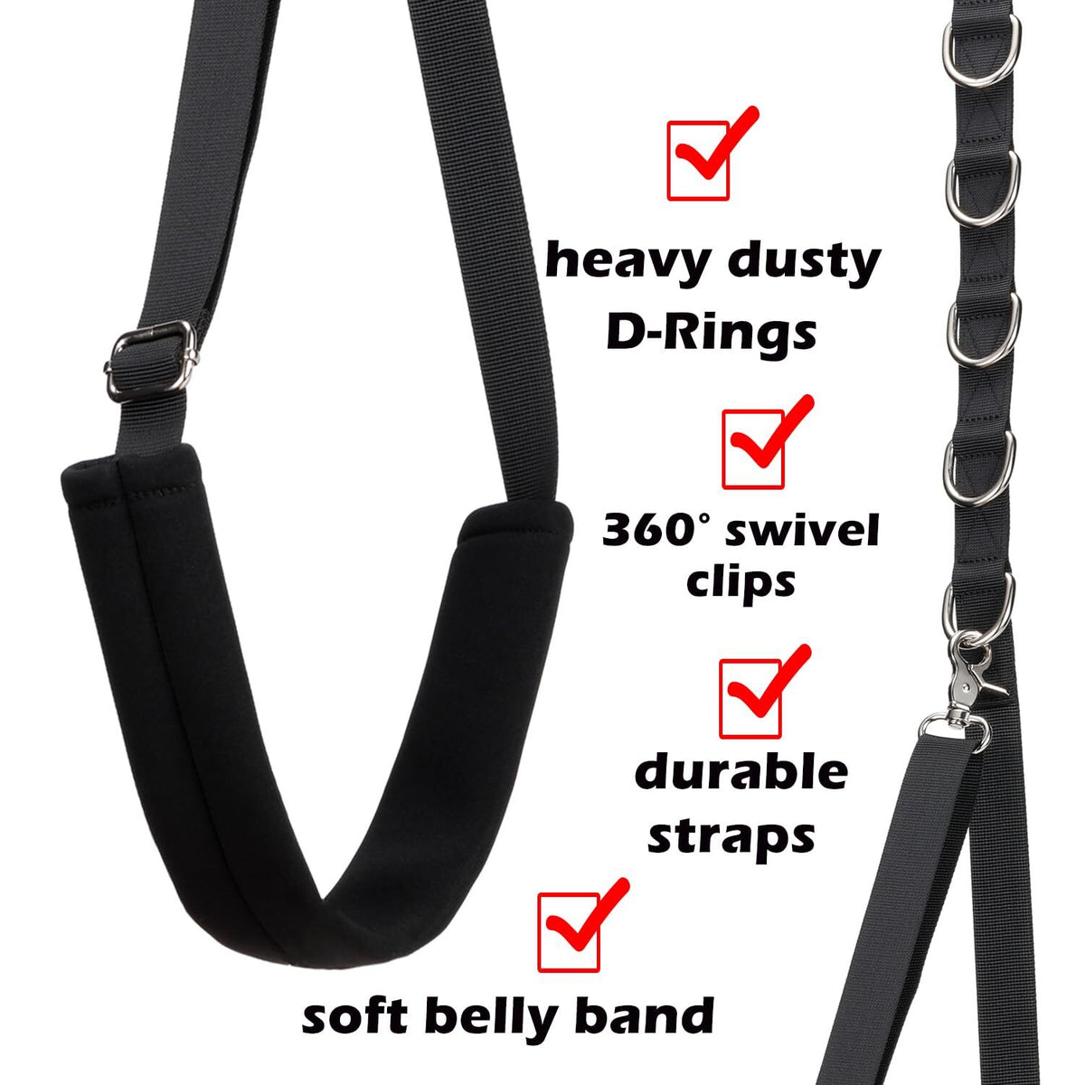 Dog Grooming Belly Straps Groomer Extension Straps Dog Grooming Table Straps