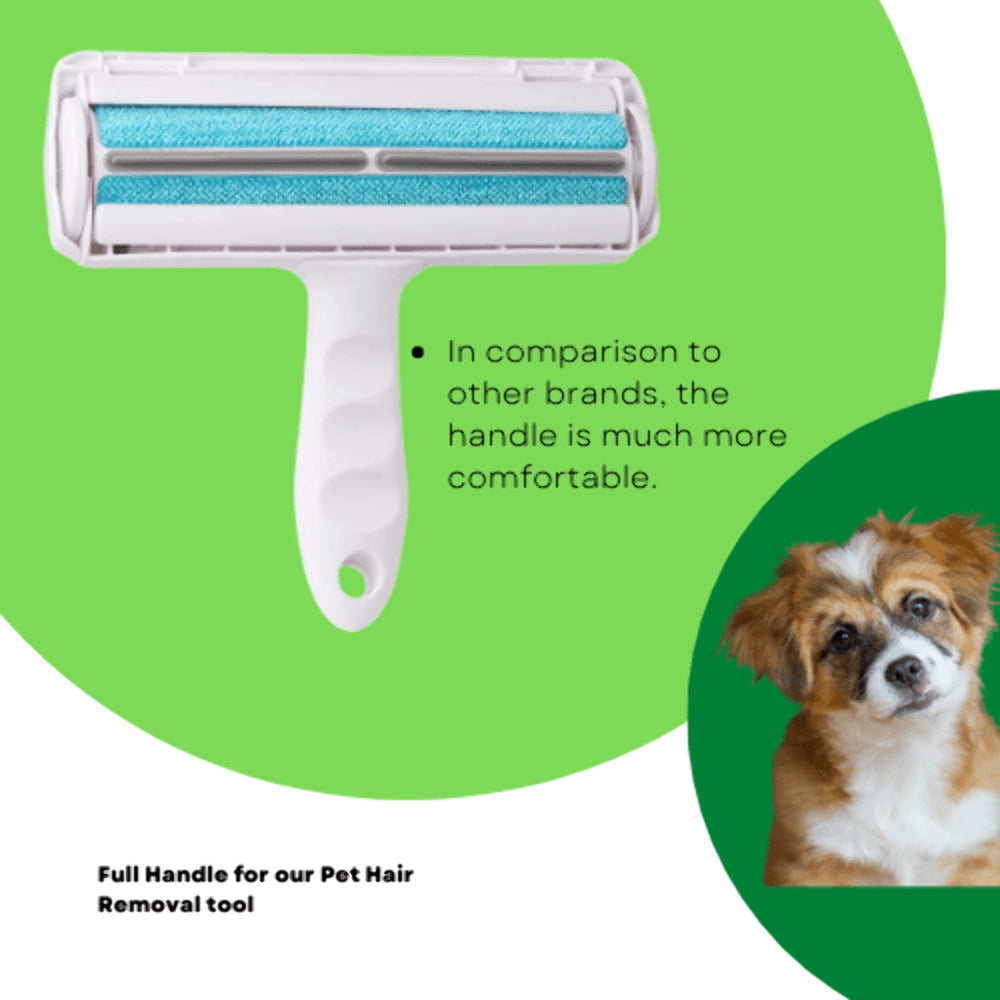 Reusable Pet Hair Remover Roller for Furniture & Car Seats