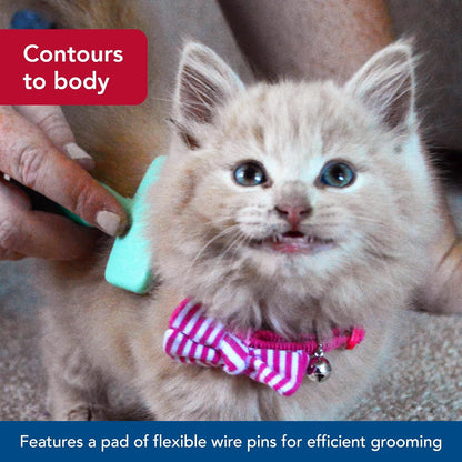Pet Li'L Pals - Kitten Slicker Brush with Coated Tips