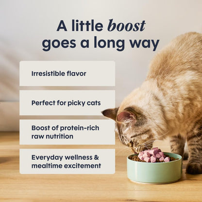 Freeze Dried Mixers, Cat Food Toppers, Skin & Coat, 5.5 Oz