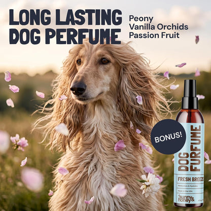 Detangling Dog Shampoo and Conditioner Set