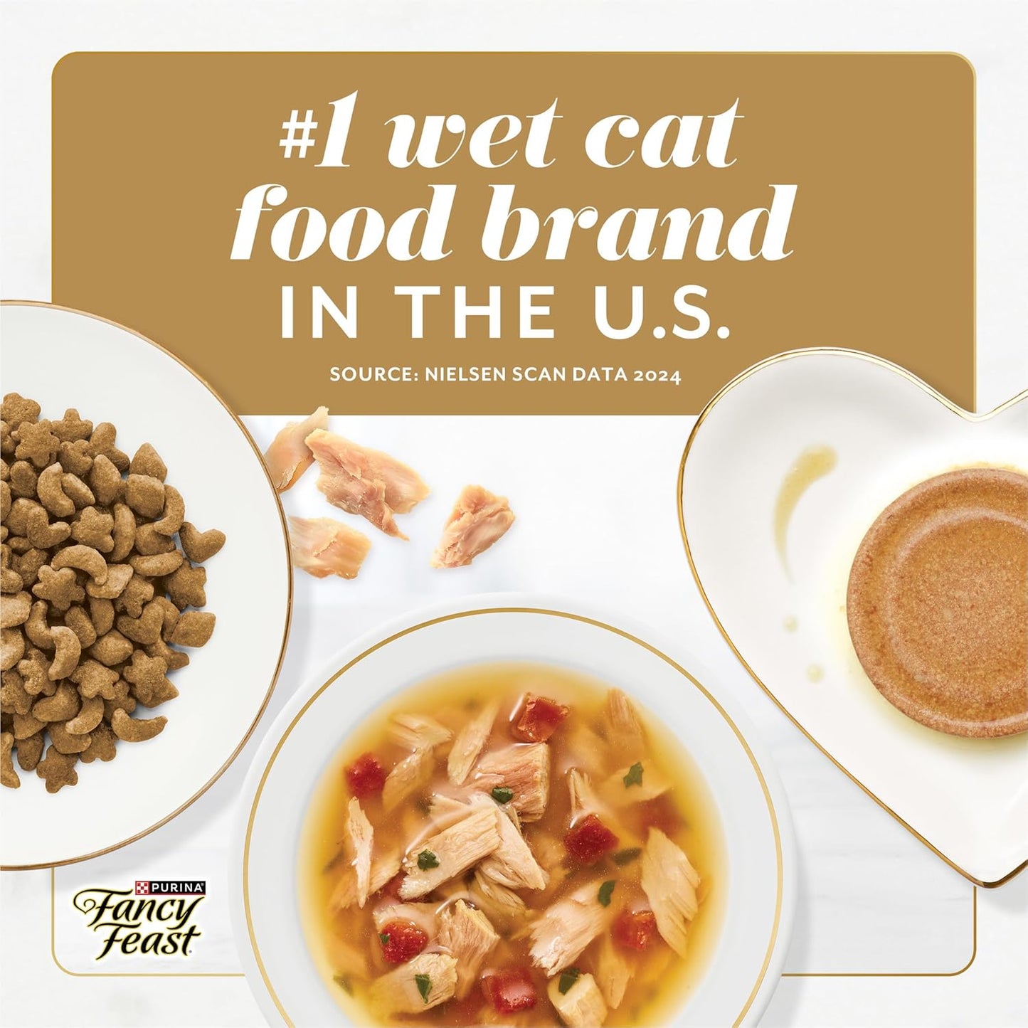 Purina  Gems Salmon Variety Pack Wet Cat Food, 4 Oz, 12-Pack