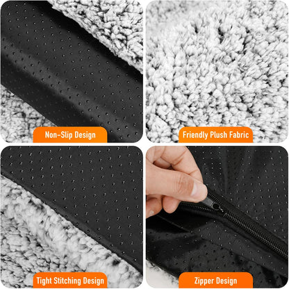 Self Warming Cat Bed, 2.0 Upgraded Thermal Mat for Indoor Cats, 15 X 19 In