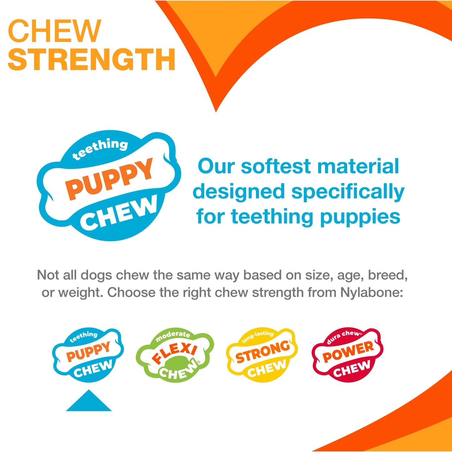 Puppy Chew Key Ring Dog Toy, Dog Chew Toy, Bacon Flavor, Medium, 1 Count