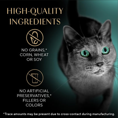 Premium Puree Lickable Cat Treats, Chicken, Salmon & Tuna, 24 Count