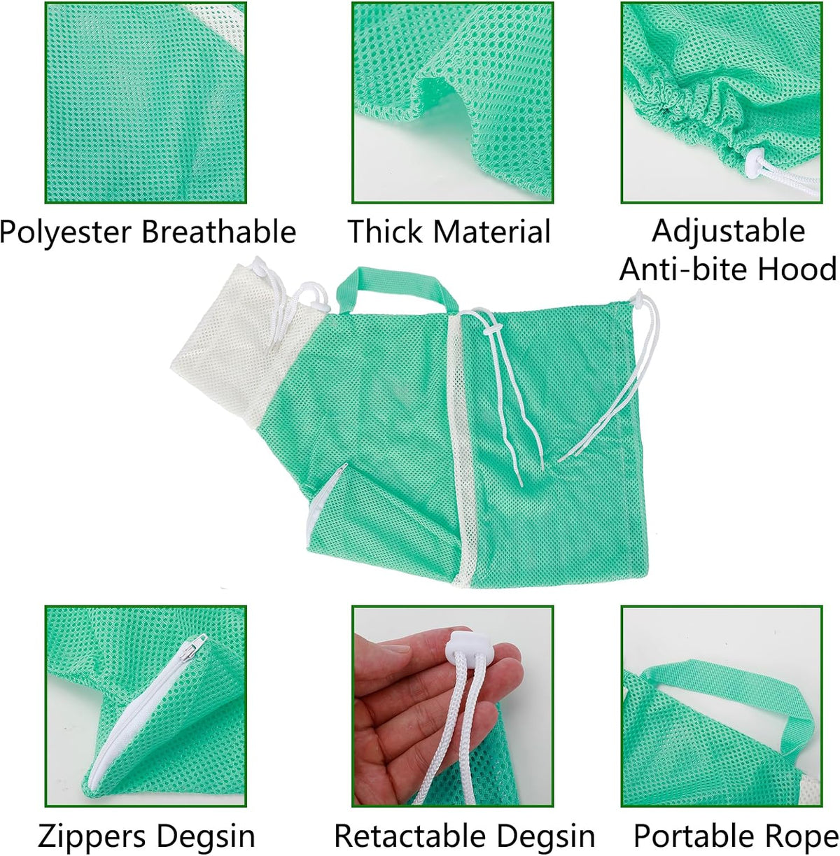 4 Pcs Anti-Scratch Silicone Cat Shoes and Cat Grooming Mesh Bag, Cat Claw Covers, Adjustable Multifunctional Anti-Bite Shower Net Bag for Nail Trimming Bathing Home Pet Hospital Barbering