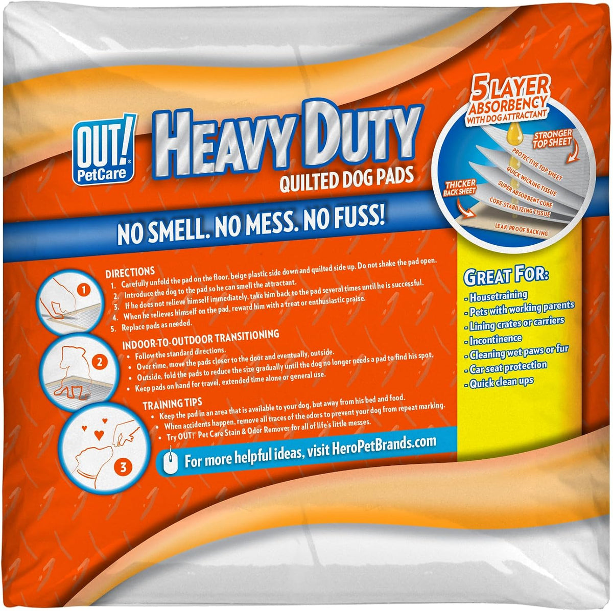 Petcare XXL Puppy Pads, Heavy Duty Pee Pads for Dogs, 26X30, 30 Count