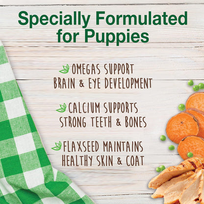Healthy Edibles Natural Puppy Chews Long Lasting Treats for Puppies,Turkey & Sweet Potato Flavor,X-Small/Petite,16 Count (Pack of 2)
