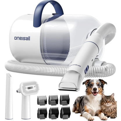 Dog Grooming Vacuum - 15000Pa Suction, Captures 99% Pet Hair to Reduce Sheddi...