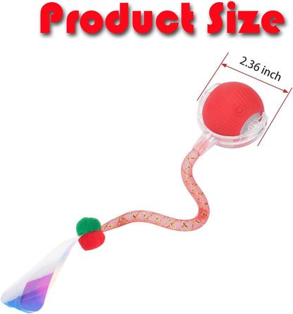 Speed 2.0 Tail Interactive Cat Toys for Indoor Cats, Moving Cat Toy