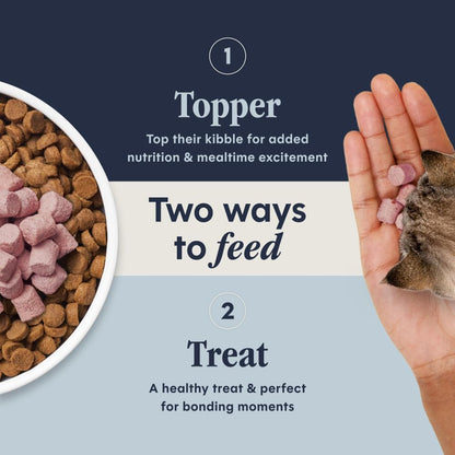 Freeze Dried Mixers, Cat Food Toppers, Skin & Coat, 5.5 Oz