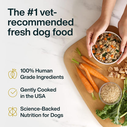 Justfresh Fresh Wet Dog Food or Topper - Chicken, 7 Pack