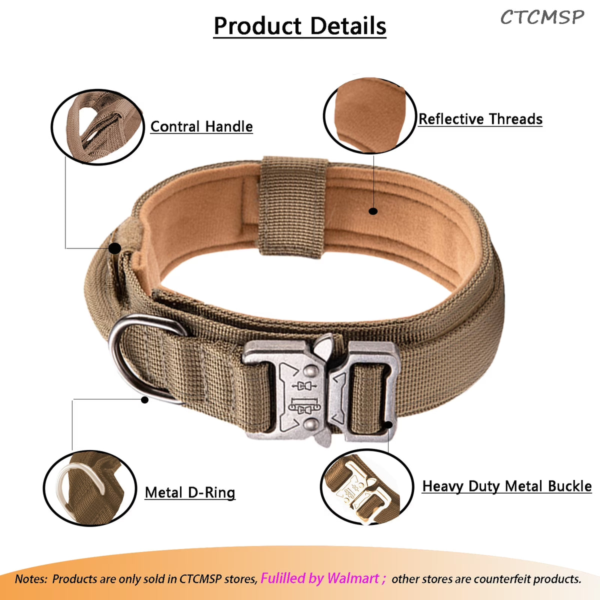 Pet Dog Collar Adjustable Training Nylon Dog Collar for Small Medium Large