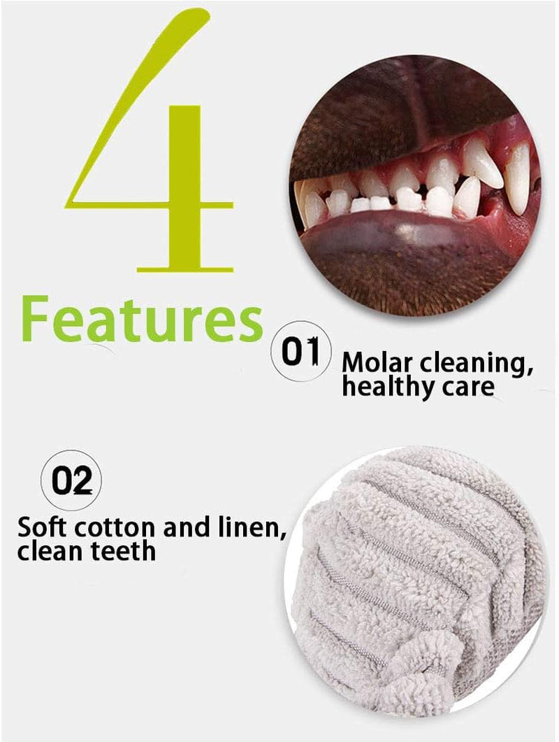 Durable Monkey Dog Toy, Plush Squeaky Stuffed Dog Toy with Rope, Interactive Chew Toy for Teething Puppies and Small, Medium & Large Dogs