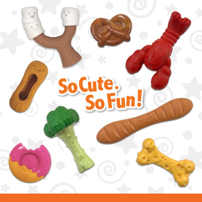 Strong Chew Fillable Peanut Dog Treat Toy, Dog Toy, Peanut Butter Flavor, Medium