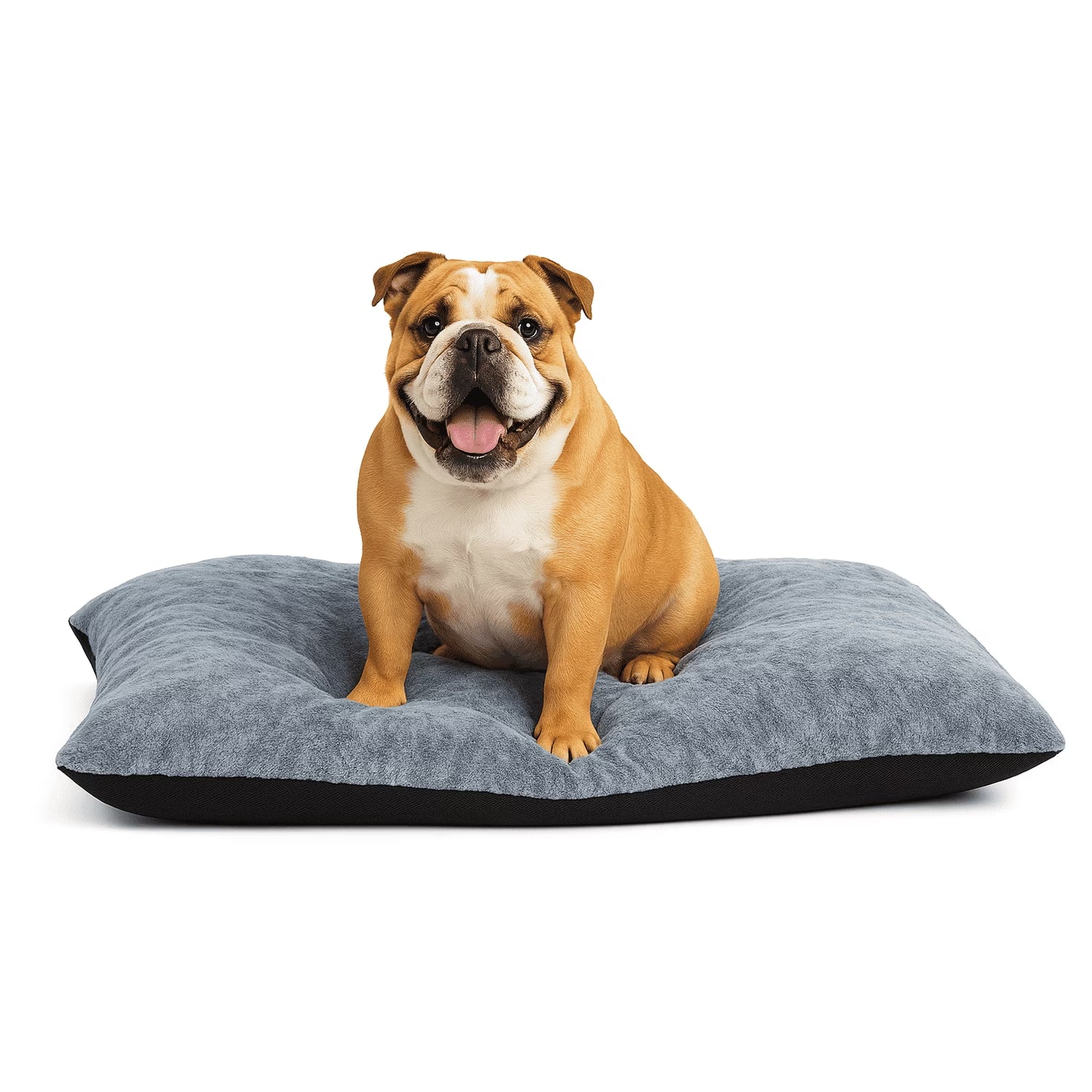 Washable Dog Bed for Medium Dogs Dog Crate Mat 36 Inch Comfy Fluffy Kennel Pad Anti-Slip for Dogs up to 72 Lbs, 36" X 26"