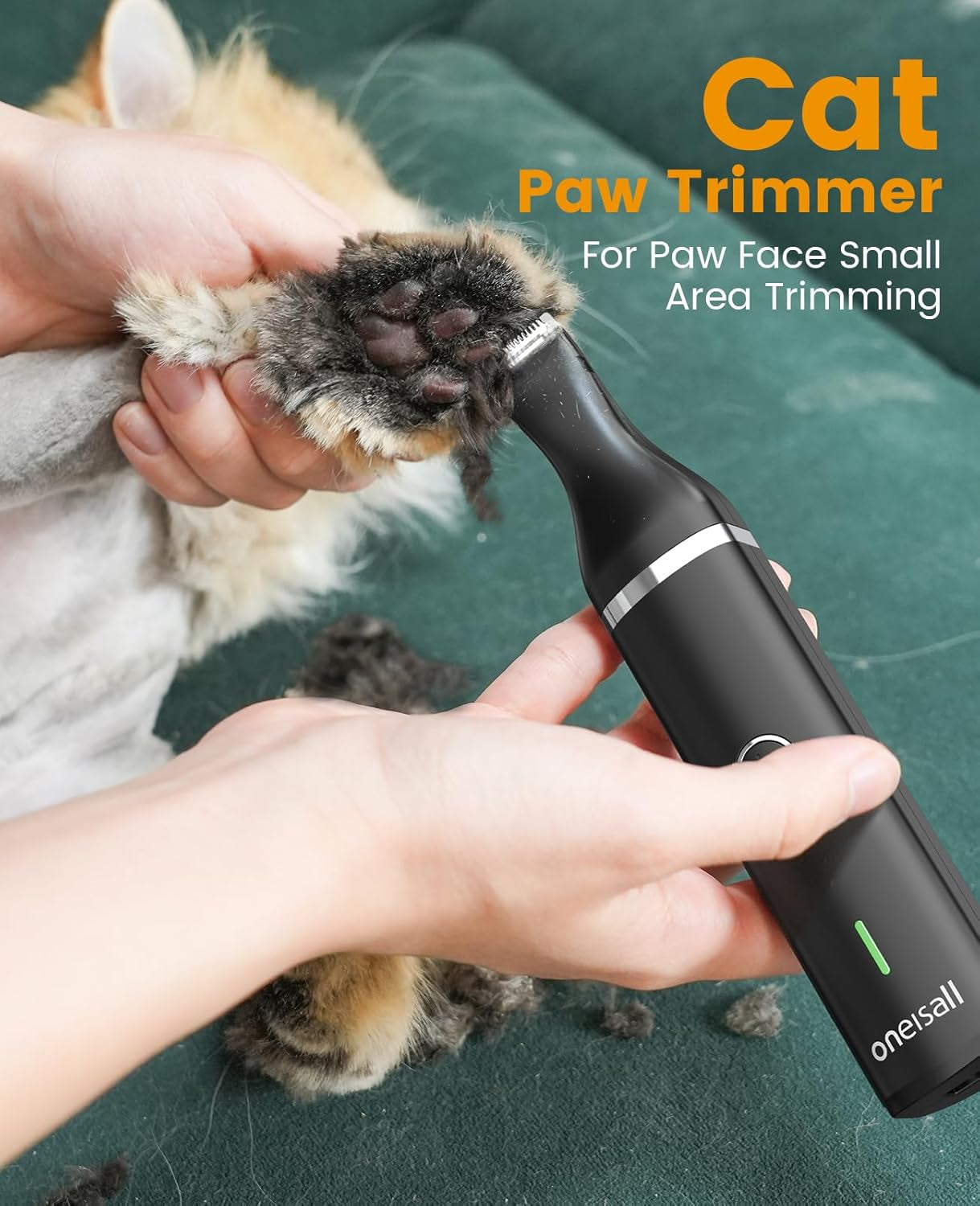 Cat Clippers and Paw Trimmer 3 in 1 Cat Grooming Kit