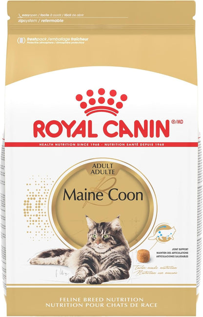 Royal Canin Feline Breed Nutrition Maine Coon Adult Dry Cat Food, 14 Lb Bag