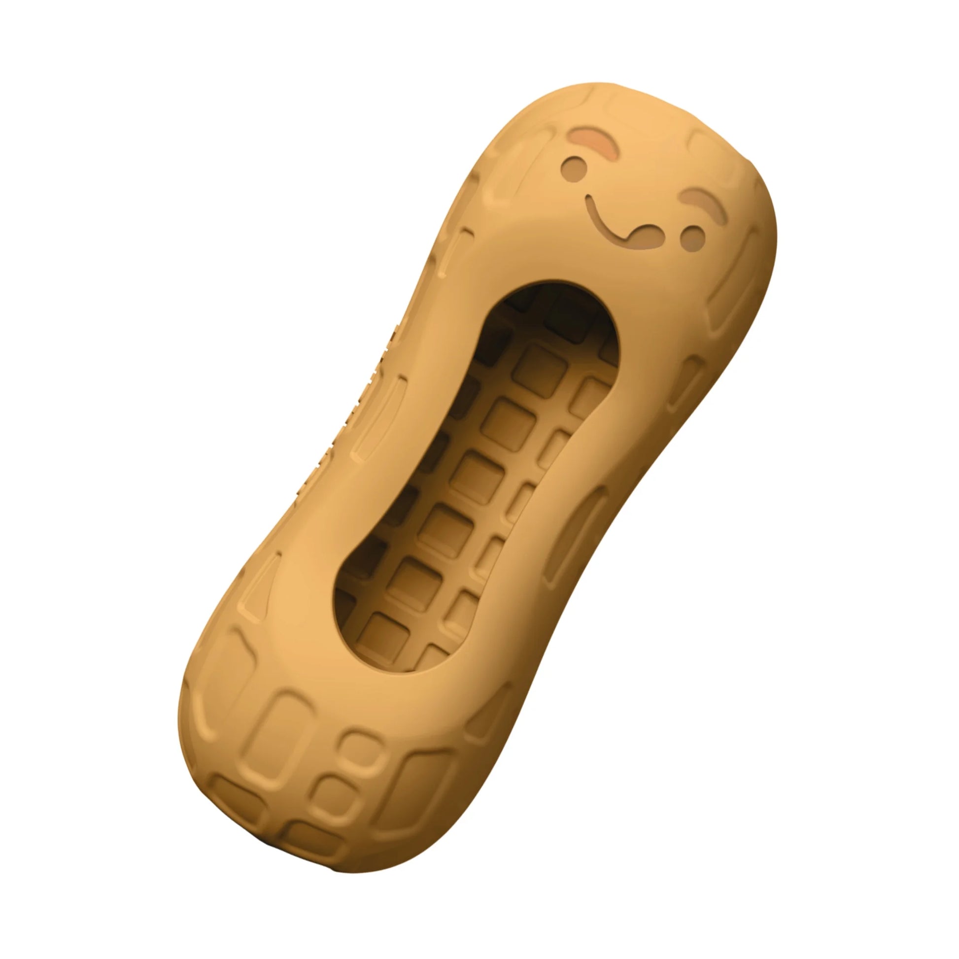 Strong Chew Fillable Peanut Dog Treat Toy, Dog Toy, Peanut Butter Flavor, Medium